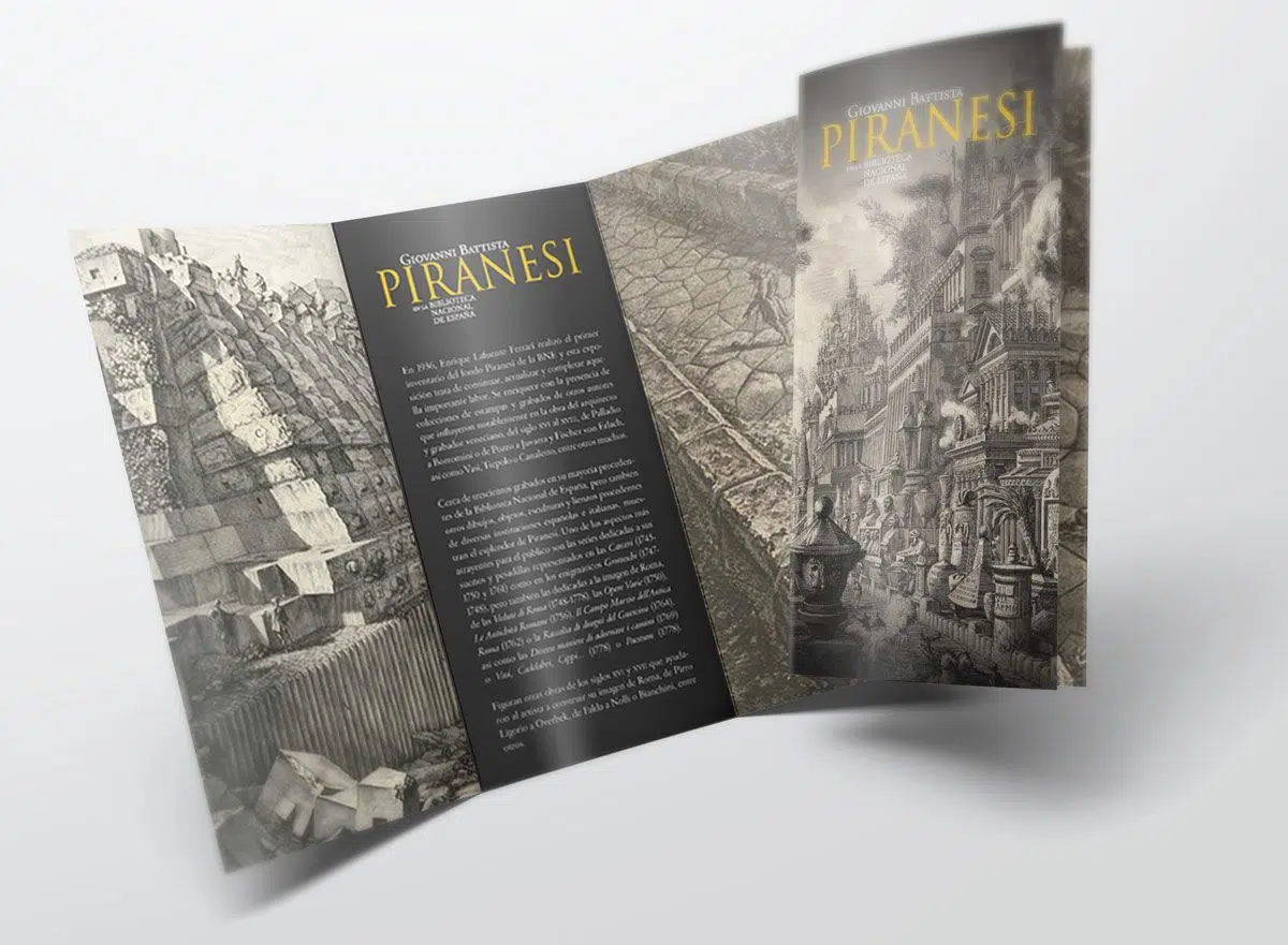 Exposición "Giovanni Battista Piranesi"
