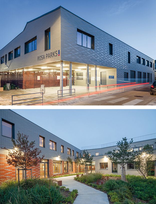 ca70_13 / Escuela Rosa Parks, Centro de recreo y complejo deportivo
