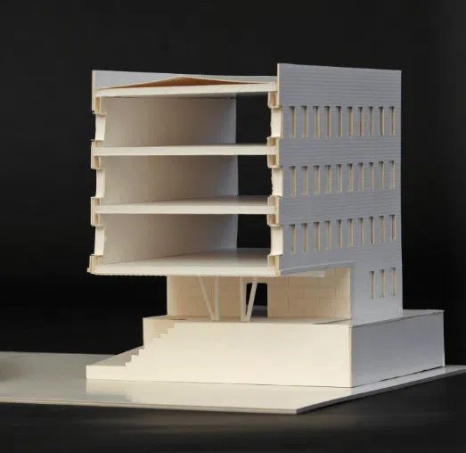 Maqueta del Centro de Investigaciones Biológicas del C.S.I.C.