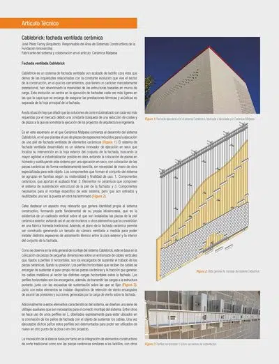 Cablebrick: fachada ventilada cerámica