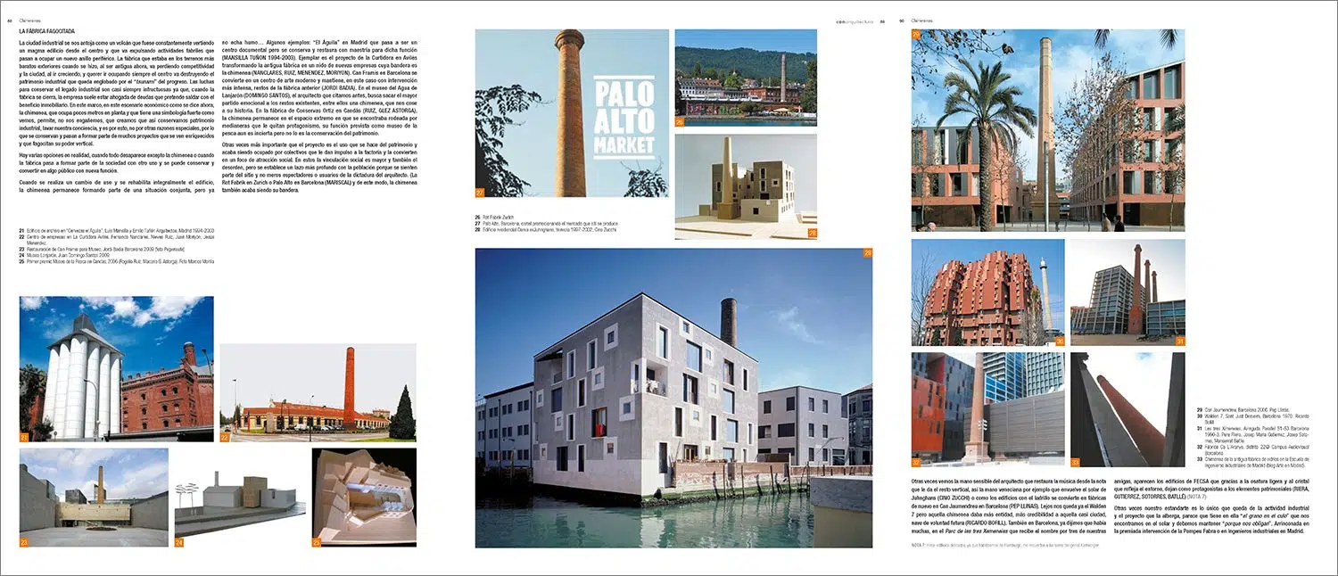 Pliego 2 del artículo sobre chimeneas en arquitectura y arte