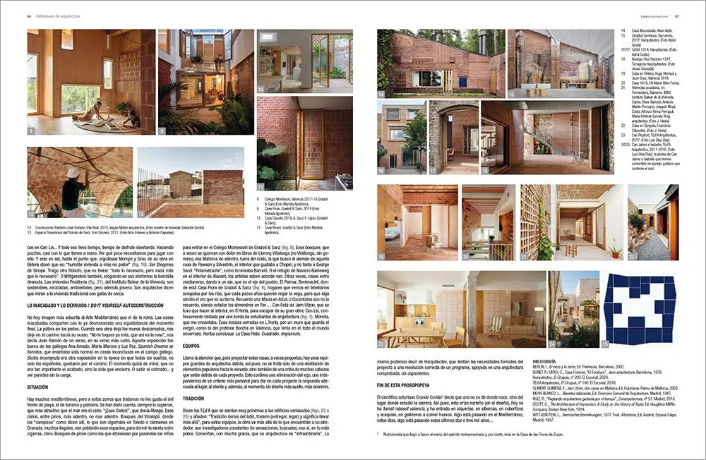 Pliego dos de arquitectura mediterránea en ca77