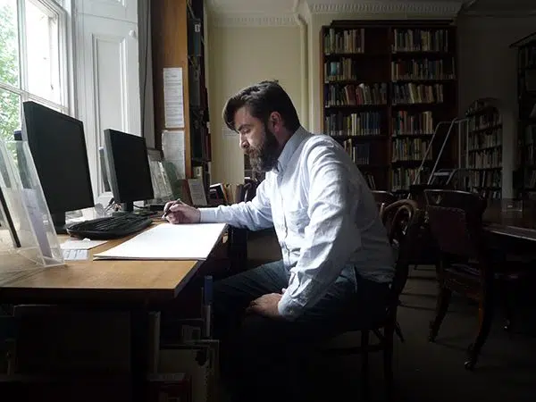 Foto de Rogelio Ruiz Fernández, autor del libro Restauro & Insertio sobre arquitectura británica