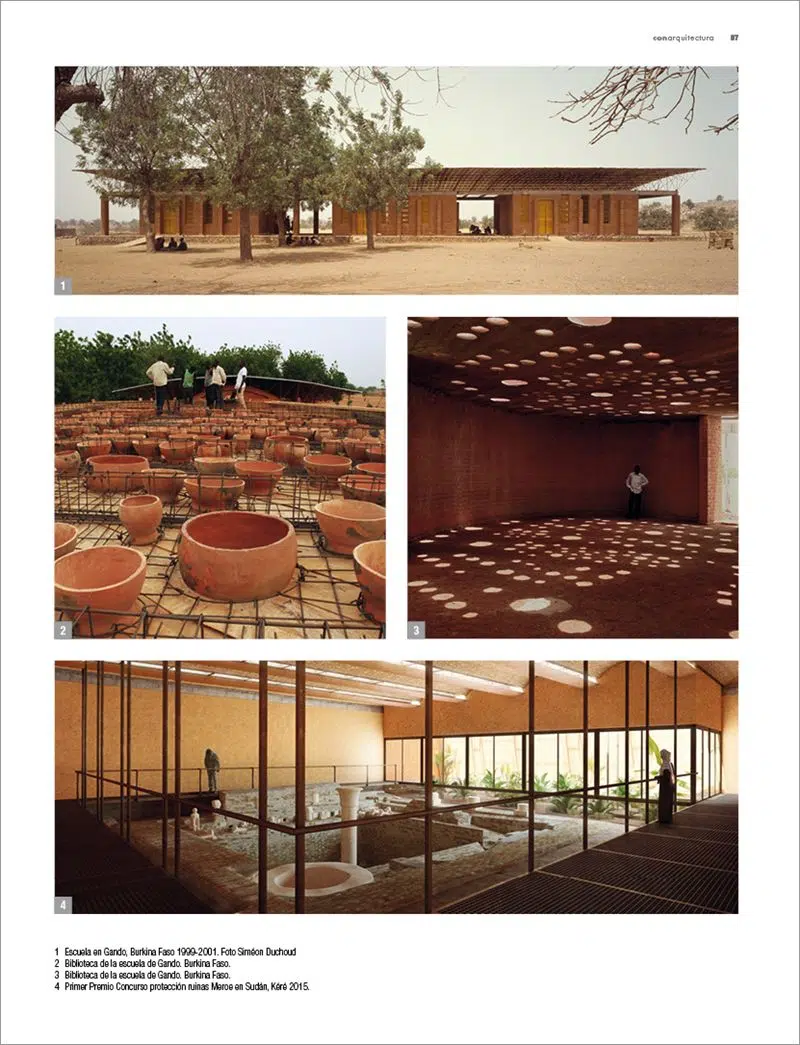 Página del artículo Francis Kéré y su arquitectura, Pritzker 2022 en ca65