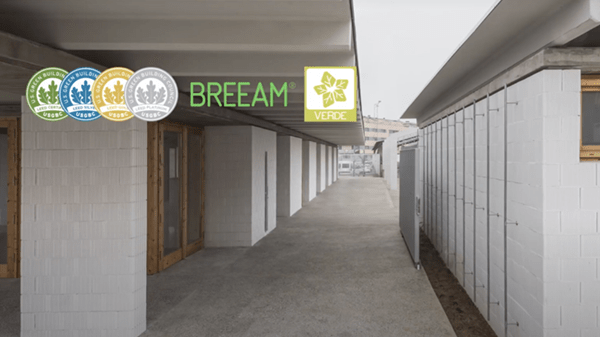 Las fachadas y tabiques cerámicos contribuyen al ahorro de energía en viviendas con sellos de sostenibilidad y Passivhaus