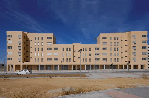 Imagen de la obra de Eduardo Mangada 109 VPP en Alcorcón