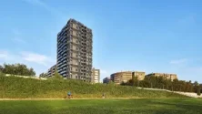 The Kube, el residencial con fachada fotocatalítica con soluciones de Sika